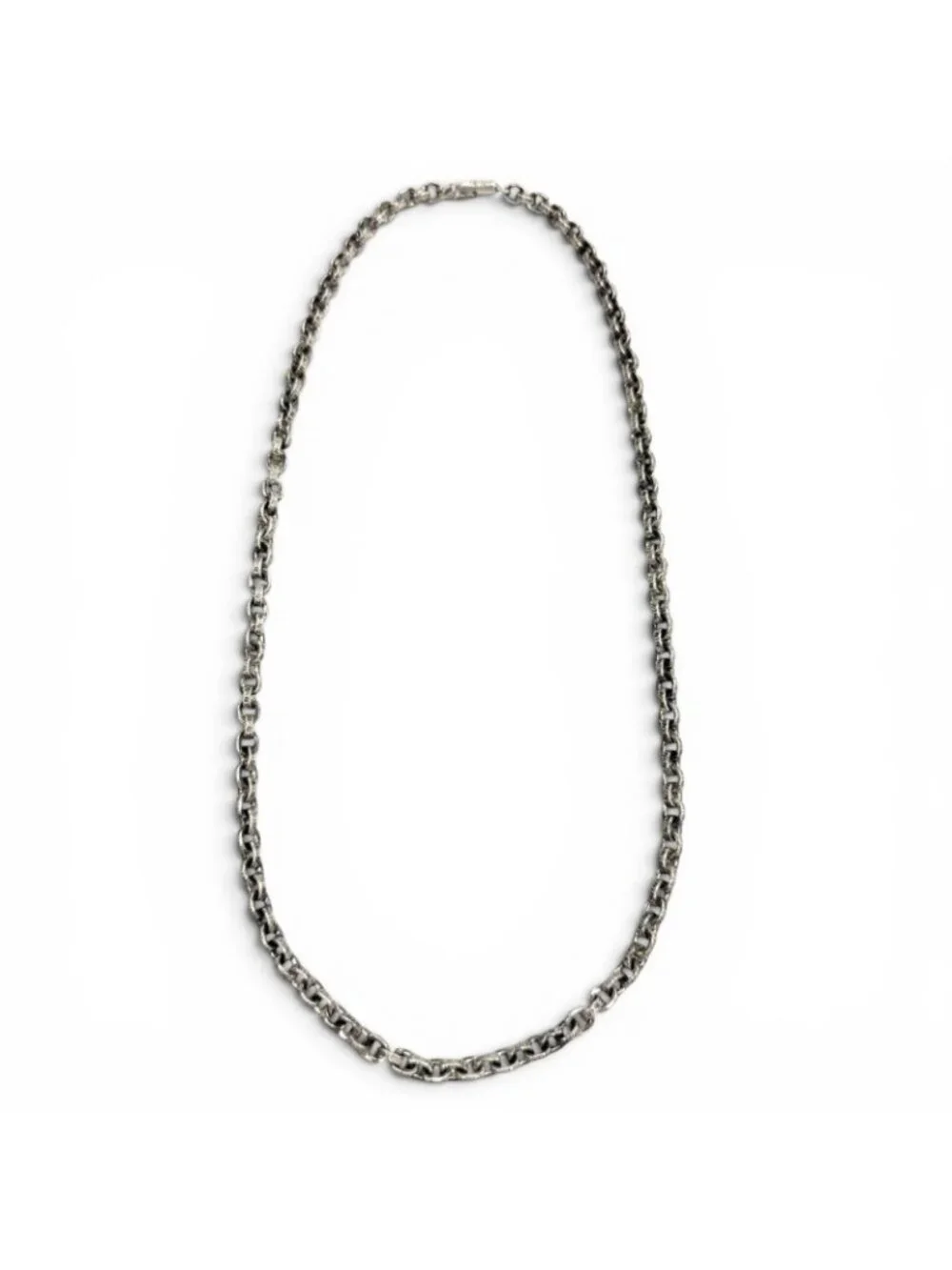 Chrome Hearts Paper Chain 20 925 14k Necklace Silver 20 Inch